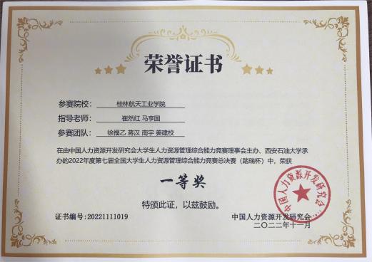 总决赛一等奖